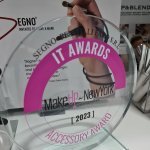 Dans la catégorie « Accessoires », l'IT Award a été remporté par le fabricant italien Pennelli Faro pour son pinceau de maquillage de poche Segno (Photo : Pennelli Faro)