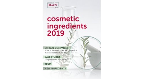 Cosmetic ingredients 2019