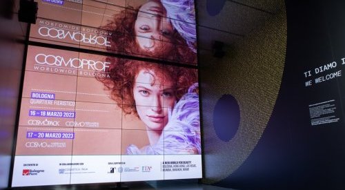 After a pandemic slowdown, Cosmoprof is back in force in Bologna