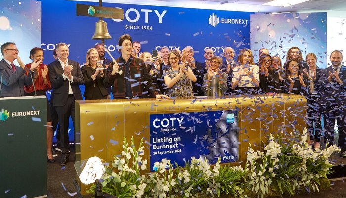 US-headquartered group Coty debuts Paris stock trading