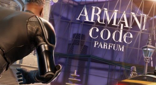 Armani Beauty partners with Fortnite to bring fragrances in the metaverse
